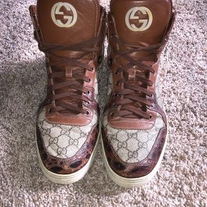 High Top Gucci Sneakers